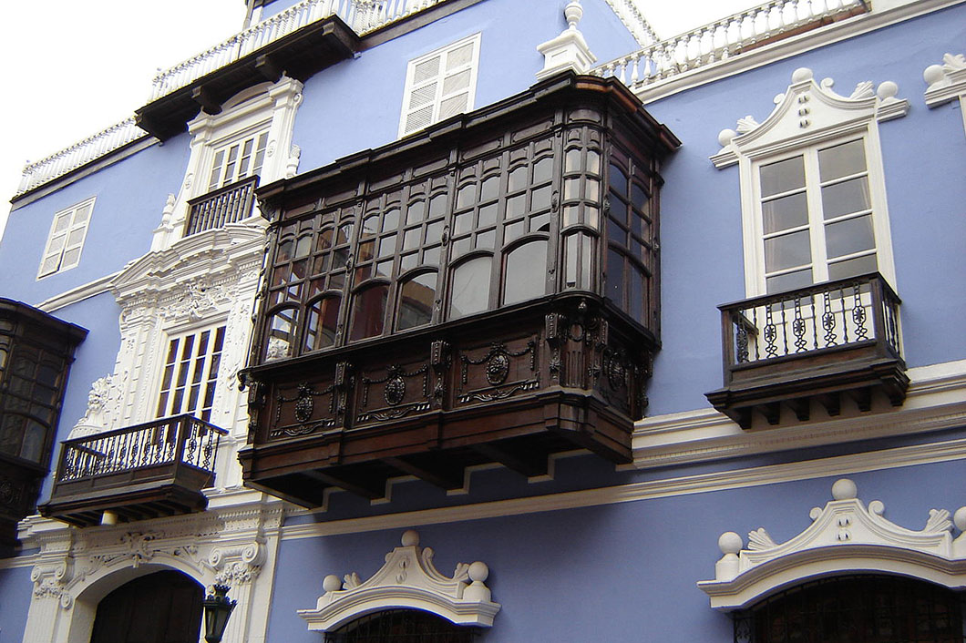 Balcony, Casa de Osambela- Lima Peru