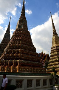 Memorial Chedis Wat Pho Bangkok